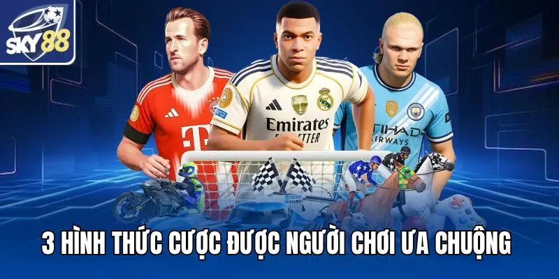 3 hình thức cược được người chơi ưa chuộng