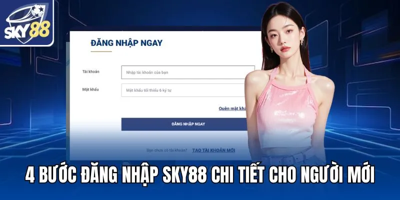 4 bước đăng nhập SKY88 chi tiết cho người mới