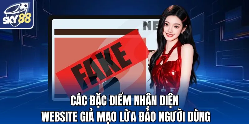 Các đặc điểm nhận diện website giả mạo lừa đảo người dùng