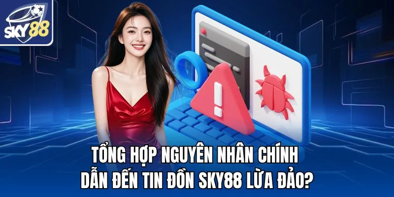 Tổng hợp nguyên nhân chính dẫn đến tin đồn SKY88 lừa đảo?